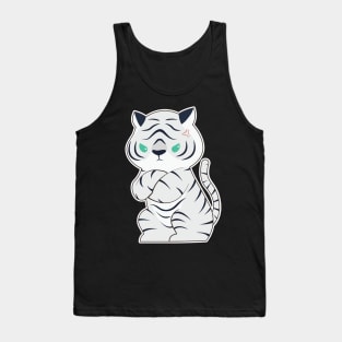 Tiger angry Tank Top